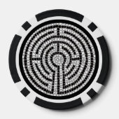 LABYRINTH VII Poker Chips (Achterkant)