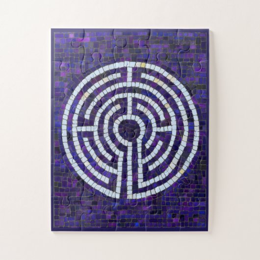LABYRINTH VIII 11x14 Grote Stukken Puzzel (Verticaal)
