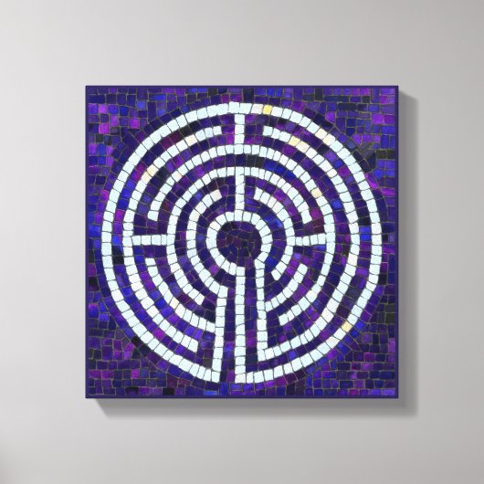 LABYRINTH VIII 12x12 Ingepakt Canvas (1.5" Diep) Afdruk (Voorkant)