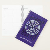 LABYRINTH VIII 5.5x8.5 Planner + Tekst / Violet (Display)