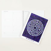 LABYRINTH VIII 8.5x11 Planner + Tekst / Wit (Display)