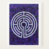 LABYRINTH VIII 8.5x11 Planner / Wit (Achterkant)