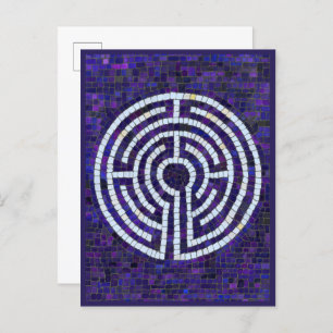 LABYRINTH VIII Briefkaart