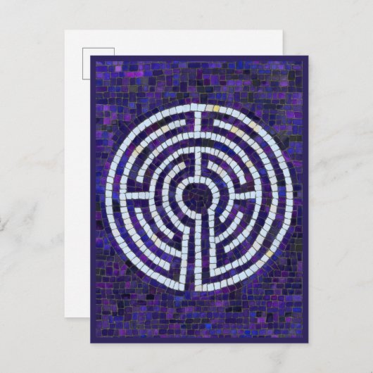 LABYRINTH VIII Briefkaart (Voorkant / Achterkant)