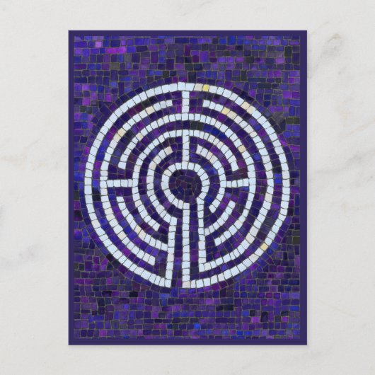 LABYRINTH VIII Briefkaart (Voorkant)