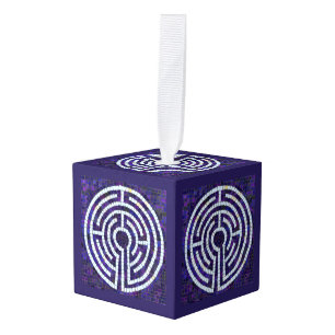 LABYRINTH VIII Houten Ornament