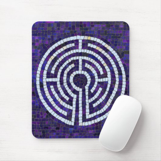 LABYRINTH VIII Mousepad Muismat (Met muis)