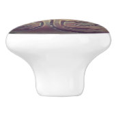Labyrintsymbool Keramische Knop (Zijkant)