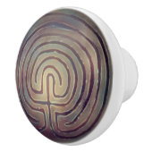 Labyrintsymbool Keramische Knop (Rechts)