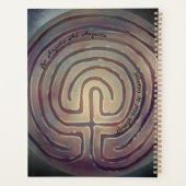 Labyrintsymbool Planner (Achterkant)