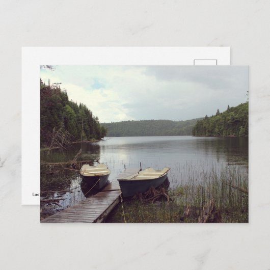 Lac à l'eau clair briefkaart (Voorkant / Achterkant)