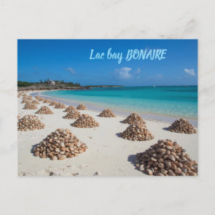 Lac baai bonaire ansichtkaart briefkaart