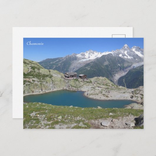 Lac Blanc Chamonix Briefkaart (Voorkant / Achterkant)