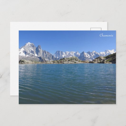 Lac Blanc Chamonix Briefkaart (Voorkant / Achterkant)
