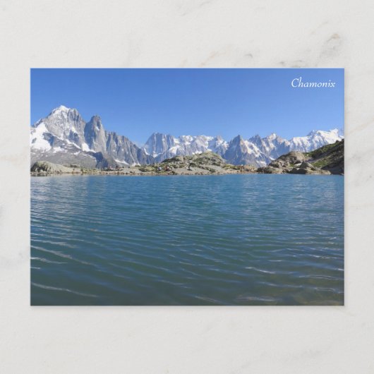 Lac Blanc Chamonix Briefkaart (Voorkant)