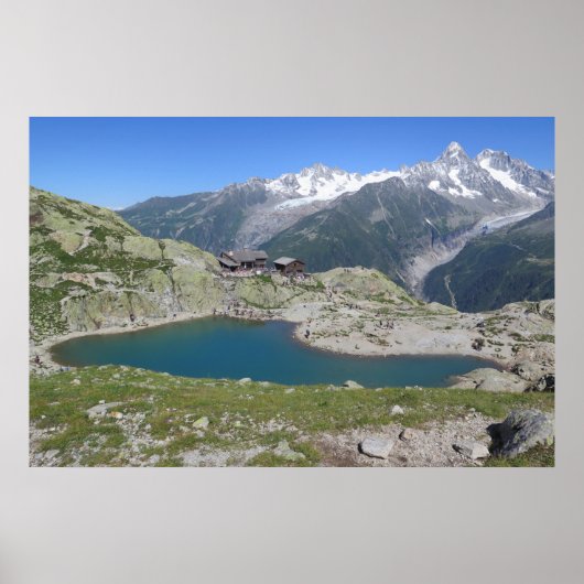 Lac Blanc Chamonix Poster (Voorkant)
