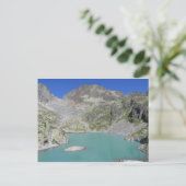 Lac Blanc Franse Alpen Briefkaart (Staand voorkant)