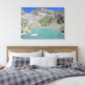 Lac Blanc Franse Alpen Canvas Afdruk (Insitu (Slaapkamer))