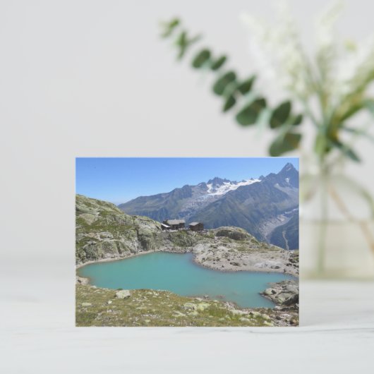 Lac Blanc French Alps Chamonix Briefkaart (Staand voorkant)