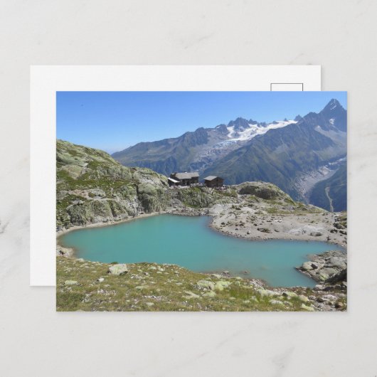 Lac Blanc French Alps Chamonix Briefkaart (Voorkant / Achterkant)