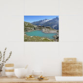 Lac Blanc French Alps Chamonix Poster (Keuken)