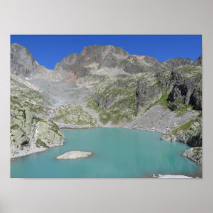Lac Blanc French Alps Poster