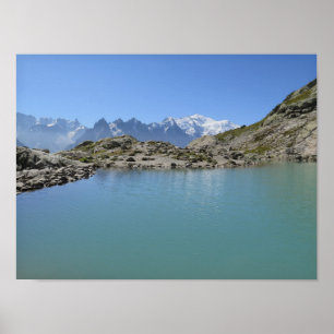 Lac Blanc French Alps Poster