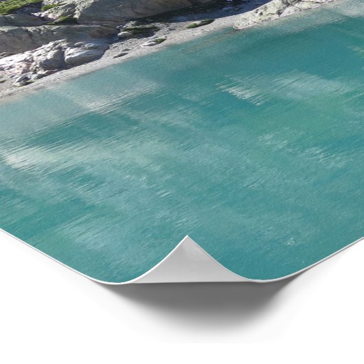Lac Blanc Poster (Hoek)