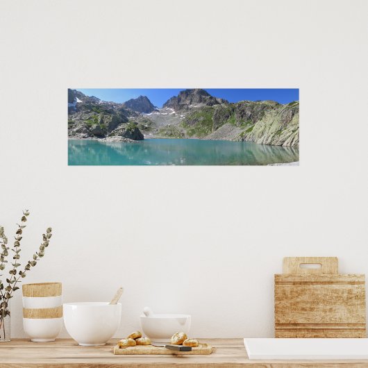 Lac Blanc Poster (Keuken)