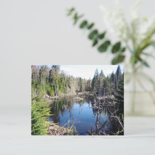 Lac Boyer Briefkaart (Staand voorkant)