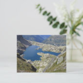 Lac Cornu Chamonix gebied Briefkaart (Staand voorkant)