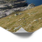 Lac Cornu Franse Alpen Chamonix gebied Poster (Hoek)