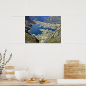 Lac Cornu Franse Alpen Poster (Keuken)