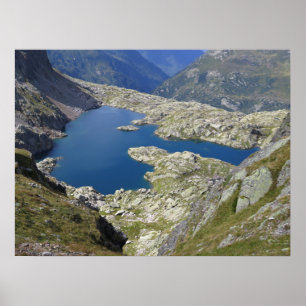 Lac Cornu Franse Alpen Poster