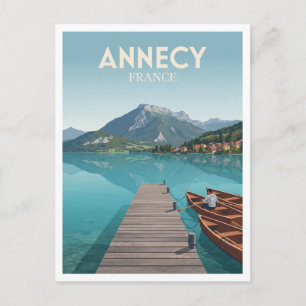 Lac d'Annecy Frankrijk Briefkaart