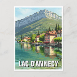 Lac D'Annecy Lake Annecy Frankrijk Briefkaart