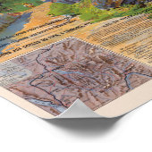 Lac d'Annecy PLM France Vintage Poster 1890 (Hoek)