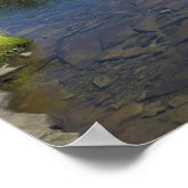 Lac de Cheserys Franse Alpen Poster (Hoek)