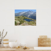 Lac de Cheserys French Alps Poster (Keuken)
