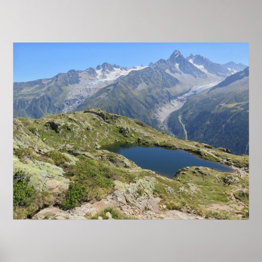 Lac de Cheserys French Alps Poster (Voorkant)
