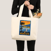 Lac de Como Grote Tote Bag (Voorkant (product))