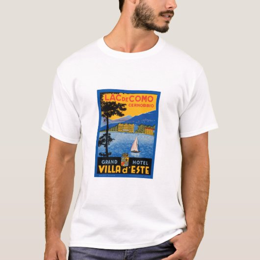 Lac de Como T-shirt (Voorkant)