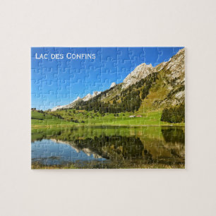 Lac des Confins, Les Aravis, Franse Alpen Legpuzzel