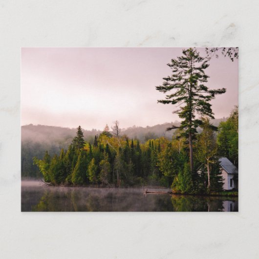 Lac Giles - Québec Briefkaart (Voorkant)