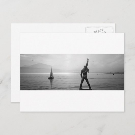 Lac Leman Briefkaart (Voorkant / Achterkant)