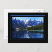 Lac Moraine-Briefkaart Briefkaart (Voorkant / Achterkant)