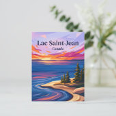 Lac Saint-Jean Canada Briefkaart (Staand voorkant)