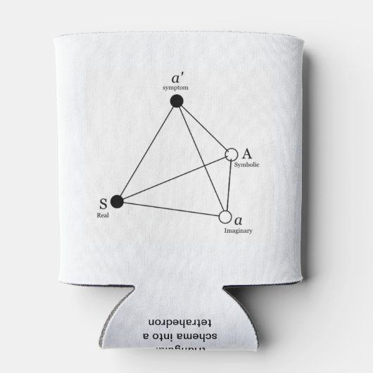 Lacan's Topologieconoom Blikjeskoeler (Achterkant)