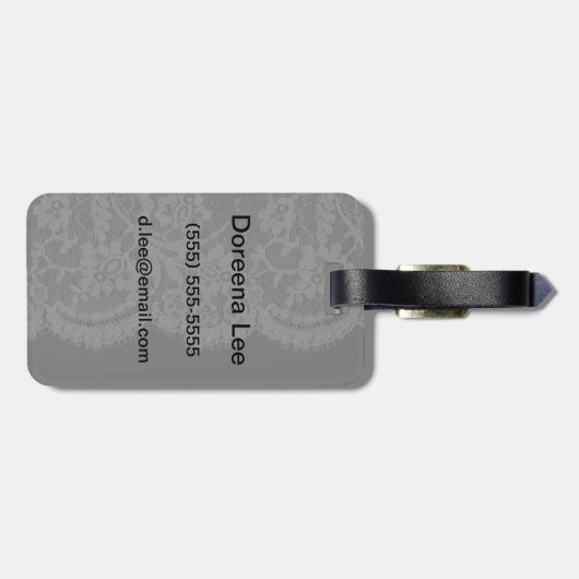 Lace 2 bagagelabel (Achterkant horizontaal)