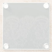 Lace 2 glazen onderzetter (Achterkant)